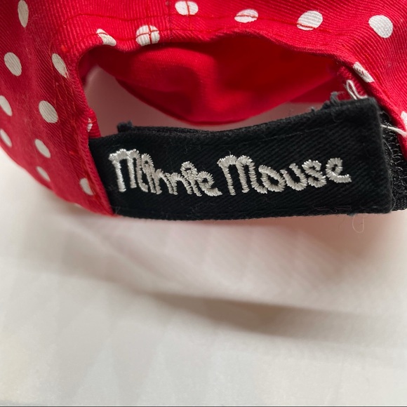 Disney Minnie Mouse Kids Cap - Perfect Red & Polka Dots - Picture 7 of 7